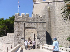 Dubrovnik City Walls entrance